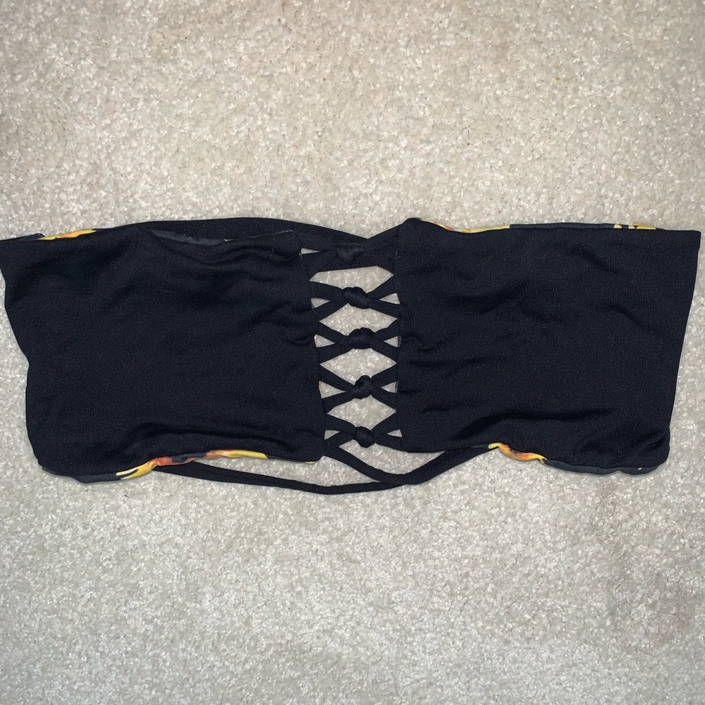 San Lorenzo strapless reversible top
